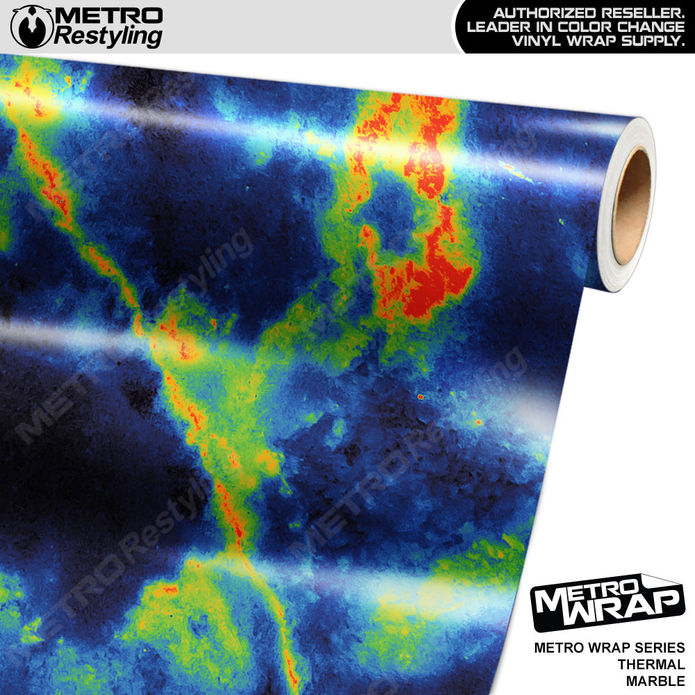 Metro Wrap Thermal Marble Vinyl Film