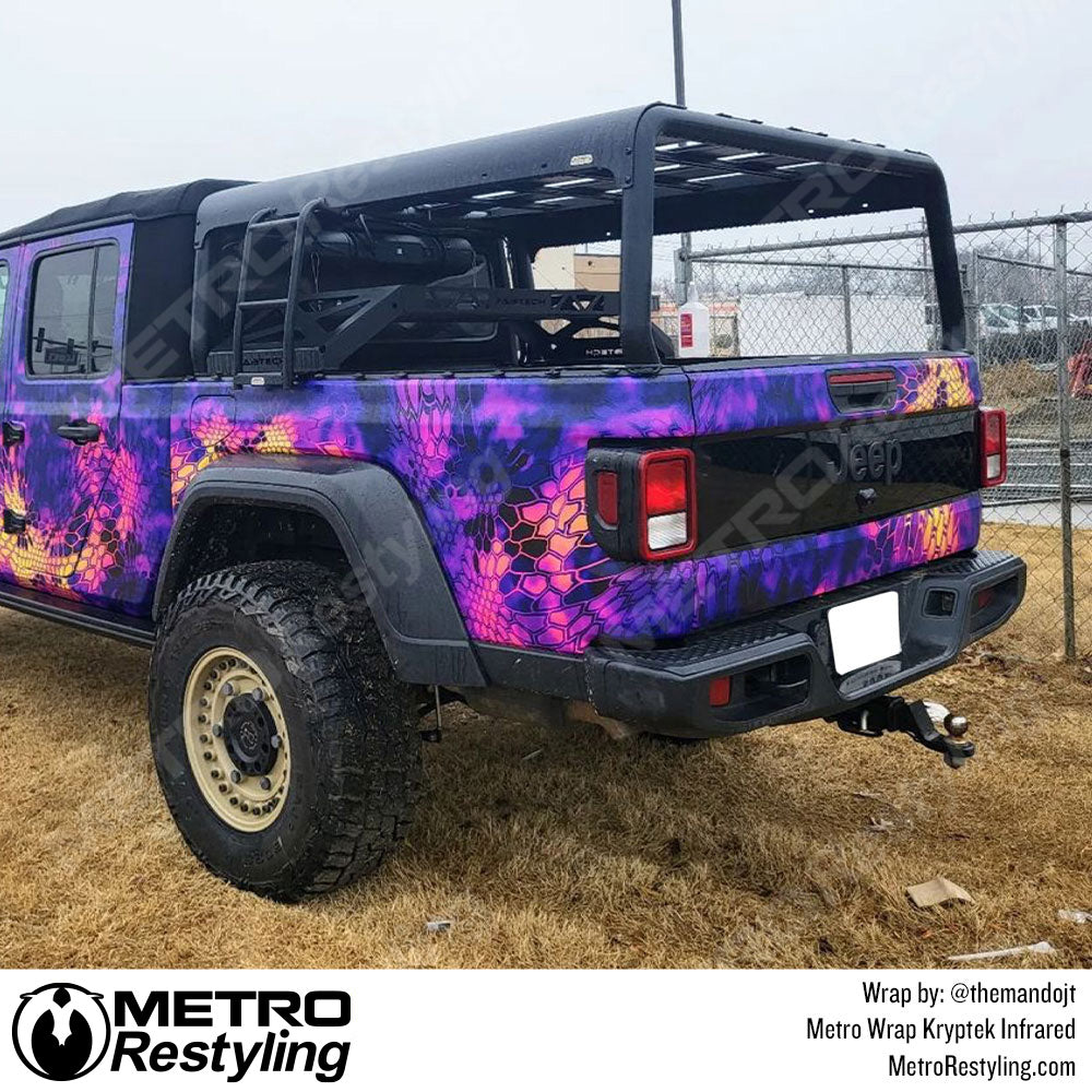Kryptek Infrared Jeep Wrap