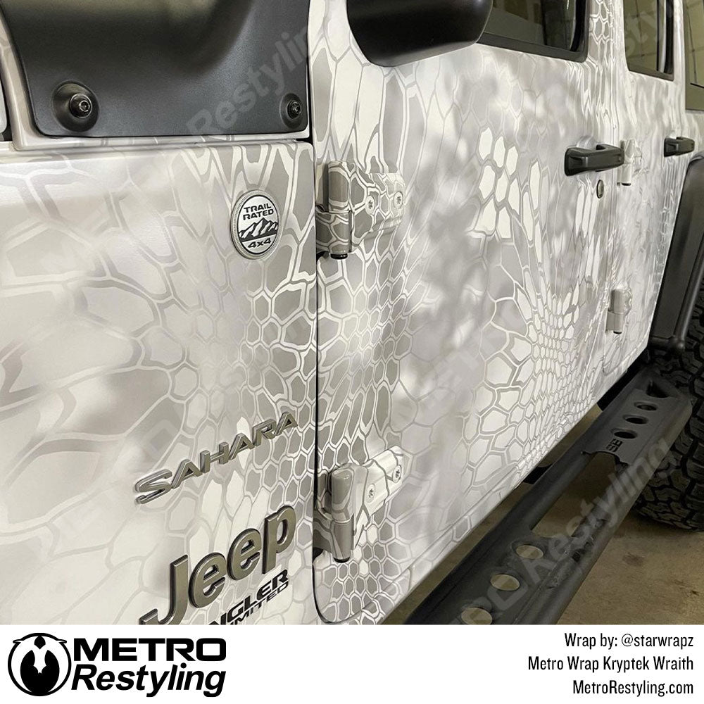 Custom Jeep Commando Graphics Camouflage Wrap For Jeeps