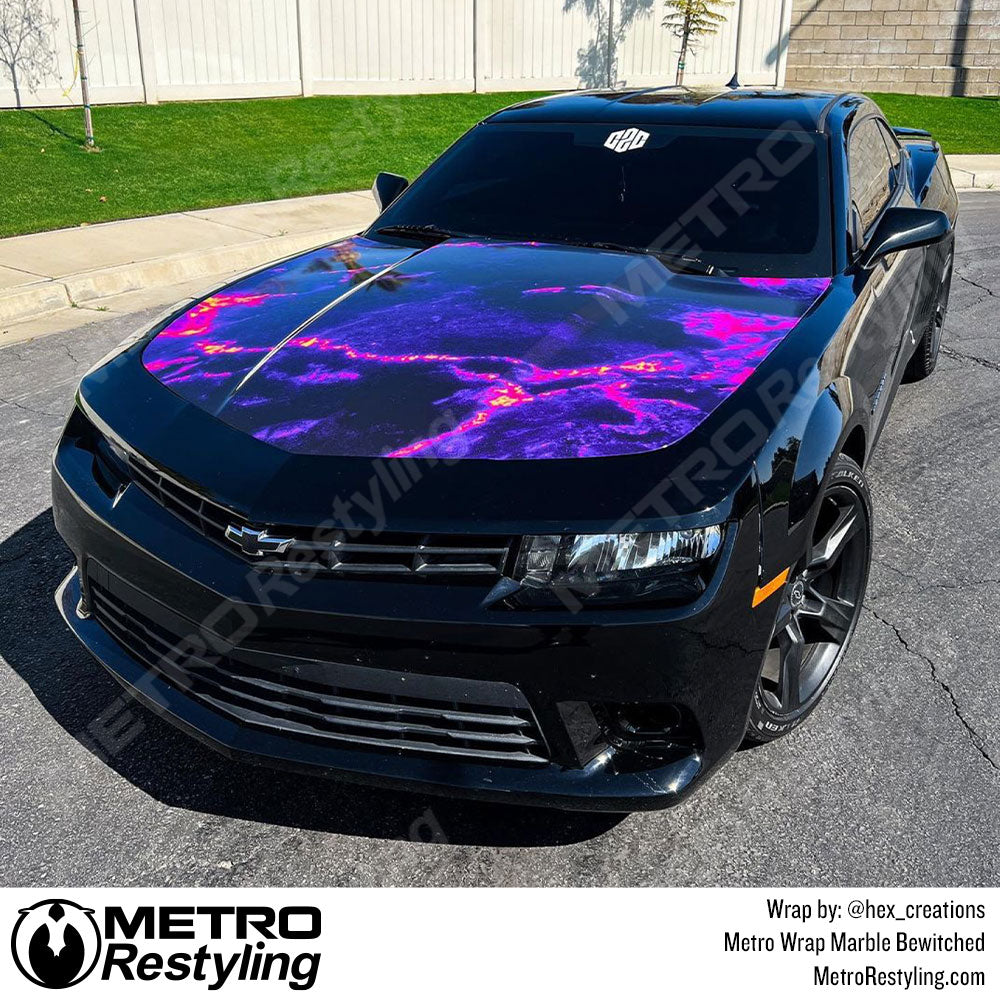 Marble Bewitched Camaro wrap