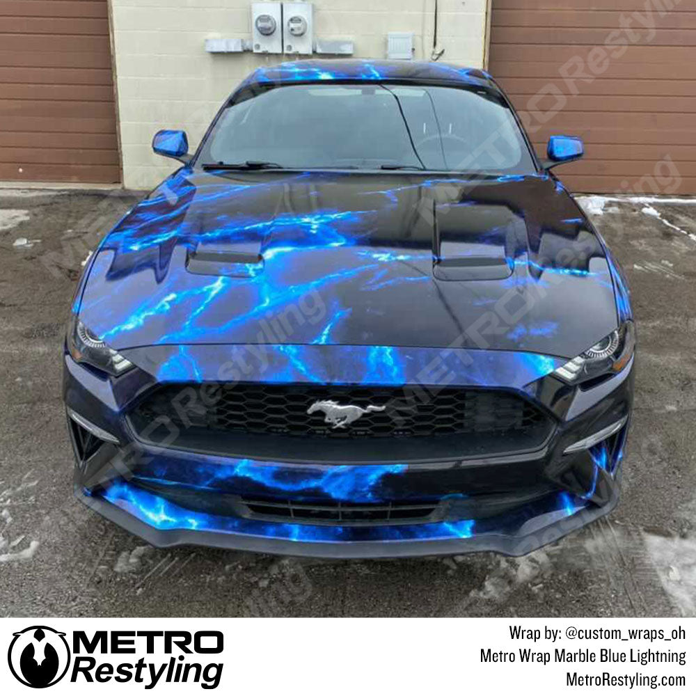 Ford Marble Blue Wrap
