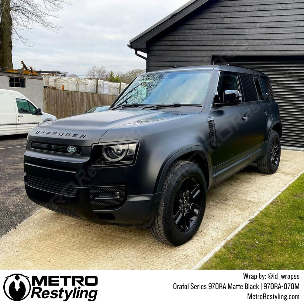 Matte Black Range Rover Evoque