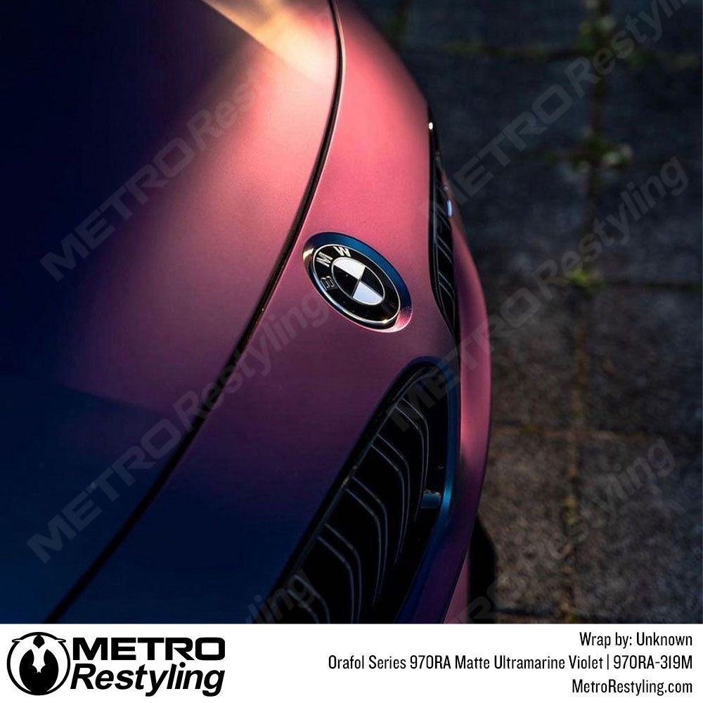 BMW Ultramarine Violet Vinyl