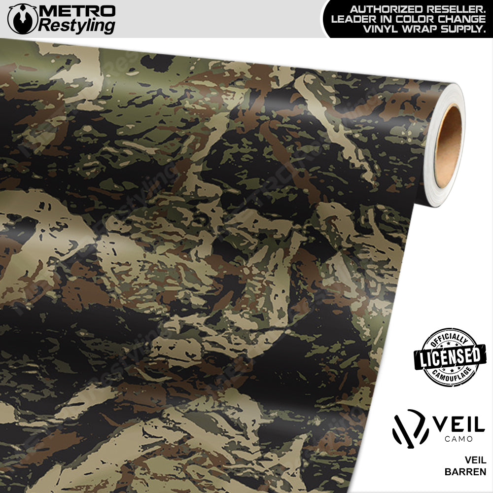 Veil Rumba Barren Camouflage Vinyl Wrap Film