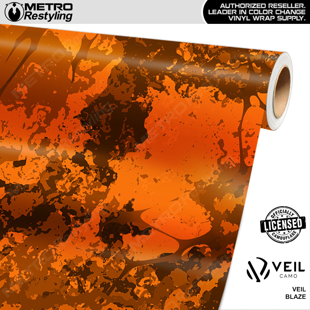 Veil Stoke Blaze Camouflage Vinyl Wrap Film