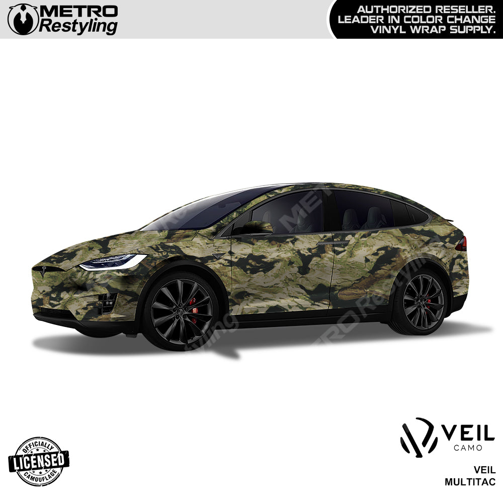 Veil Tac Multitac Camo Car Wrap