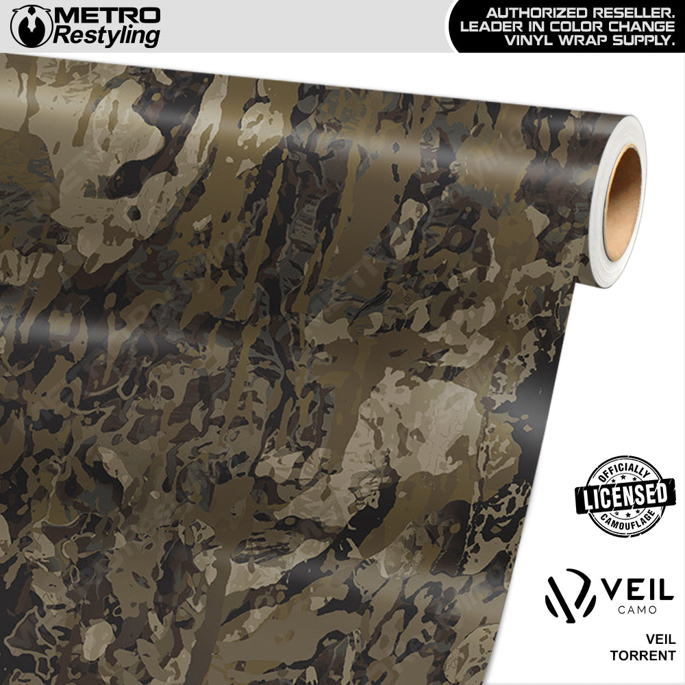 Veil Torrent Camouflage Vinyl Wrap Film