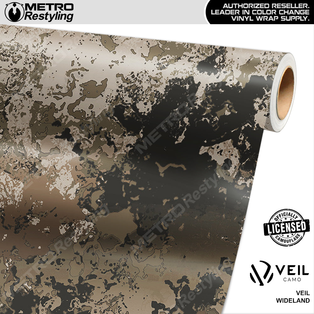 Veil Wideland Camouflage Vinyl Wrap Film