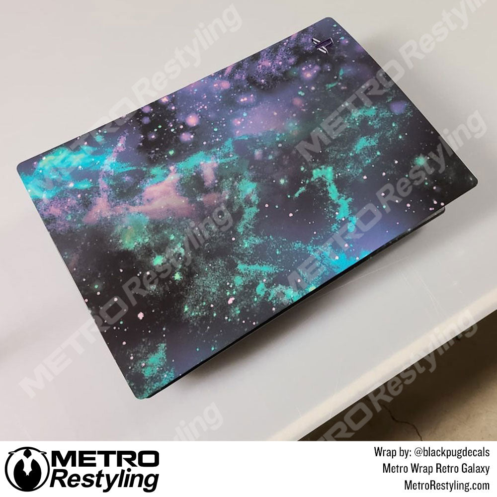 Metro Wrap Retro Galaxy Laptop Vinyl