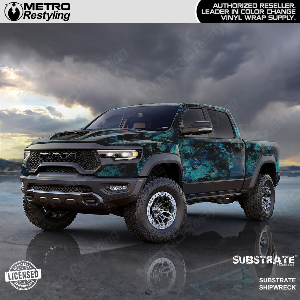 Substrate Shipwreck Truck Wrap