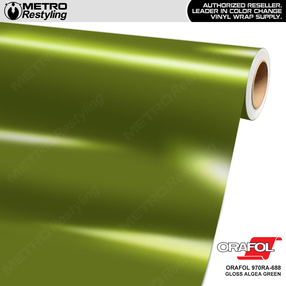 Gloss Algae Green Vinyl Wrap