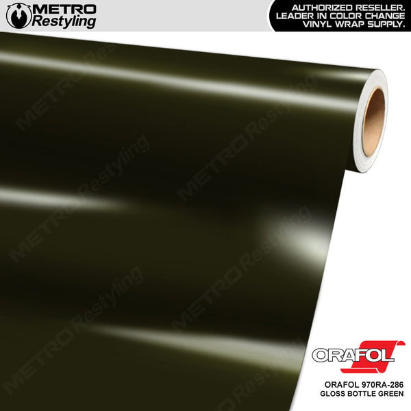 Orafol Gloss Bottle Green Vinyl Wrap | Metro Restyling