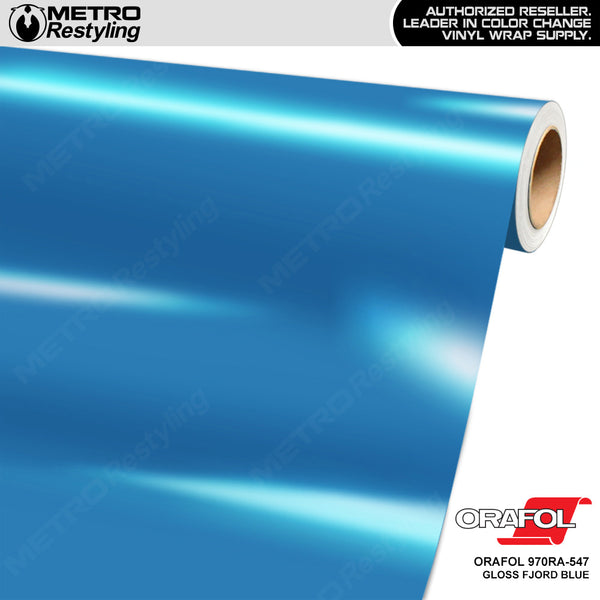 Orafol Gloss Fjord Blue Vinyl Wrap | Metro Restyling