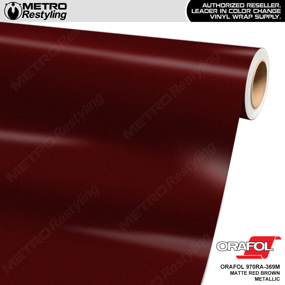     Orafol-970RA-Matte-Red-Brown-Metallic-369M