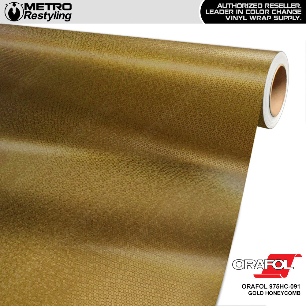 Orafol-975HC-Gold-Honeycomb-