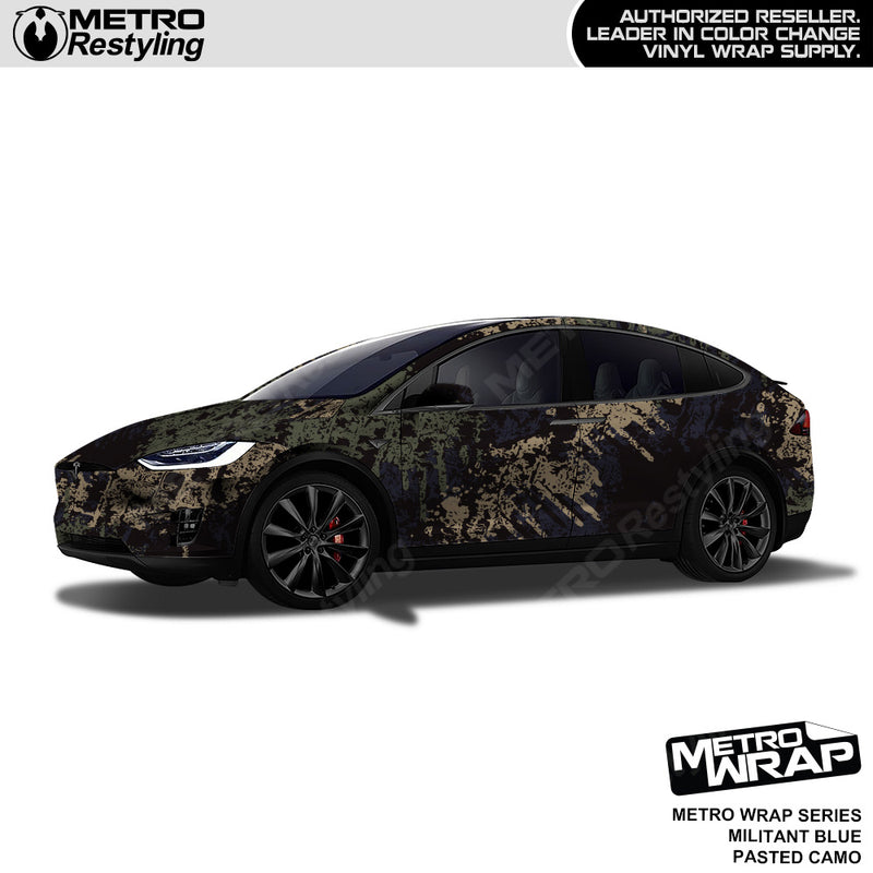 Pasted Militant Blue - Metro Wrap | Metro Restyling