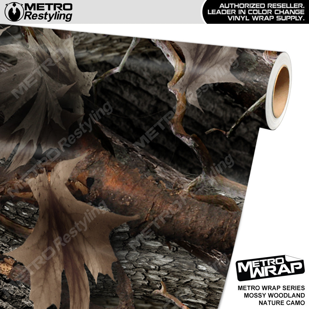 Metro Wrap HD Mossy Woodland Nature Camouflage Vinyl Film