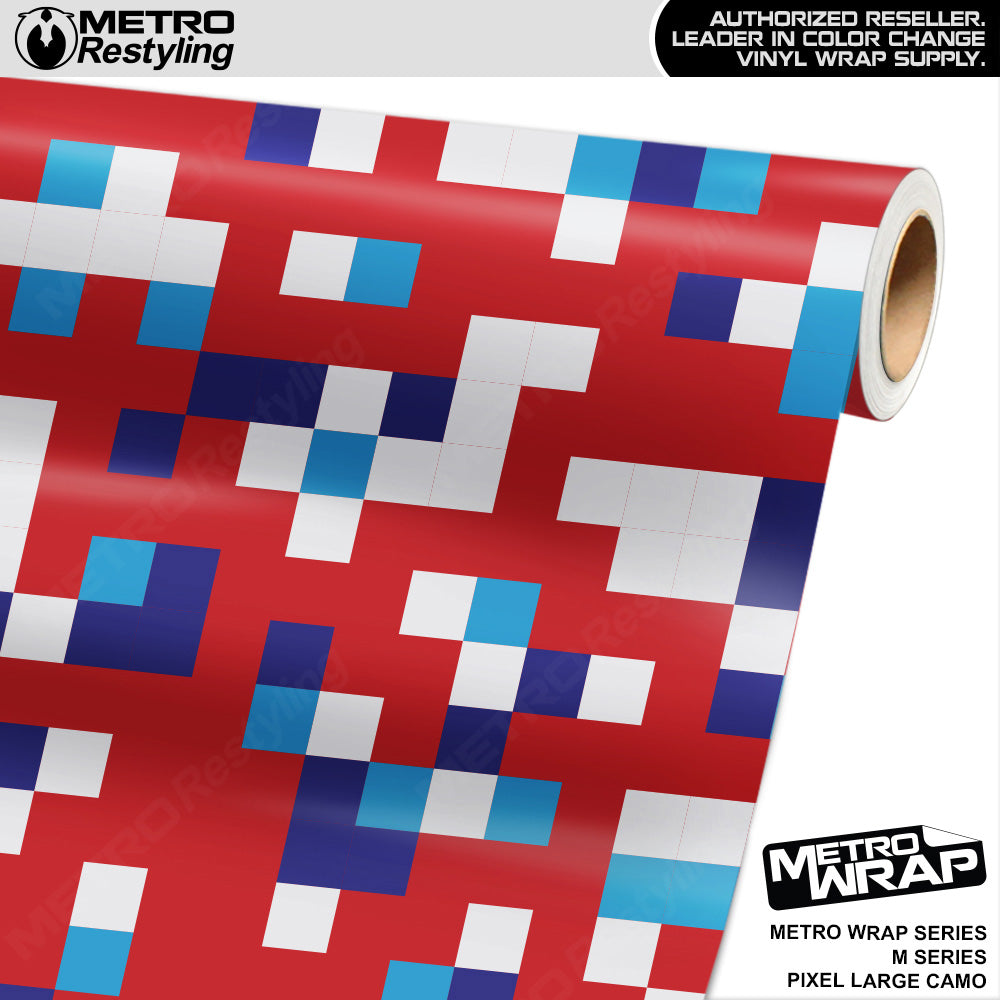 Metro Wrap Large Pixel M Series Camouflage Vinyl Film