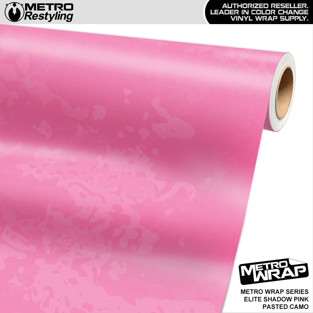 Metro Wrap Pasted Elite Shadow Pink Camouflage Vinyl Film