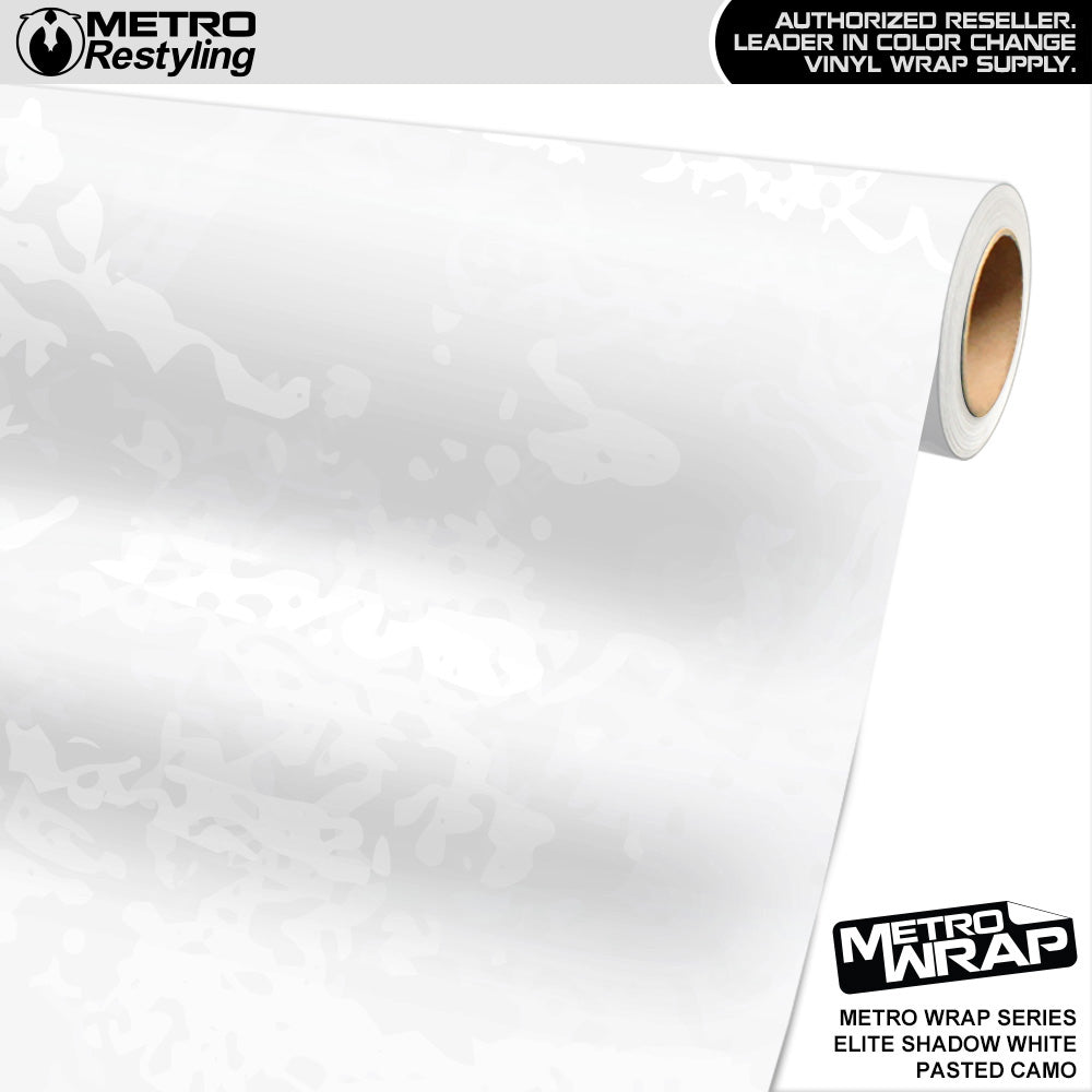 Metro Wrap Pasted Elite Shadow White Camouflage Vinyl Film