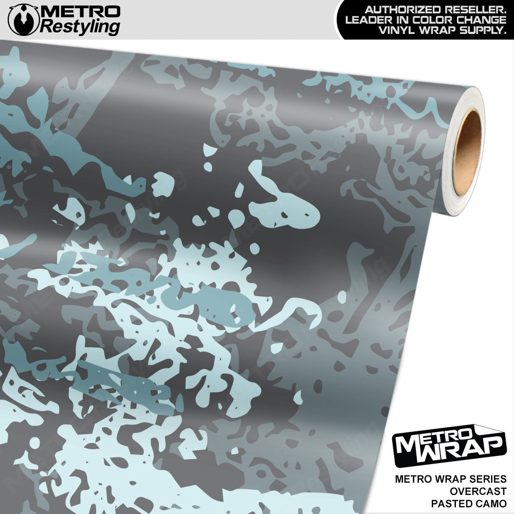 Metro Wrap Pasted Overcast Camouflage Vinyl Film