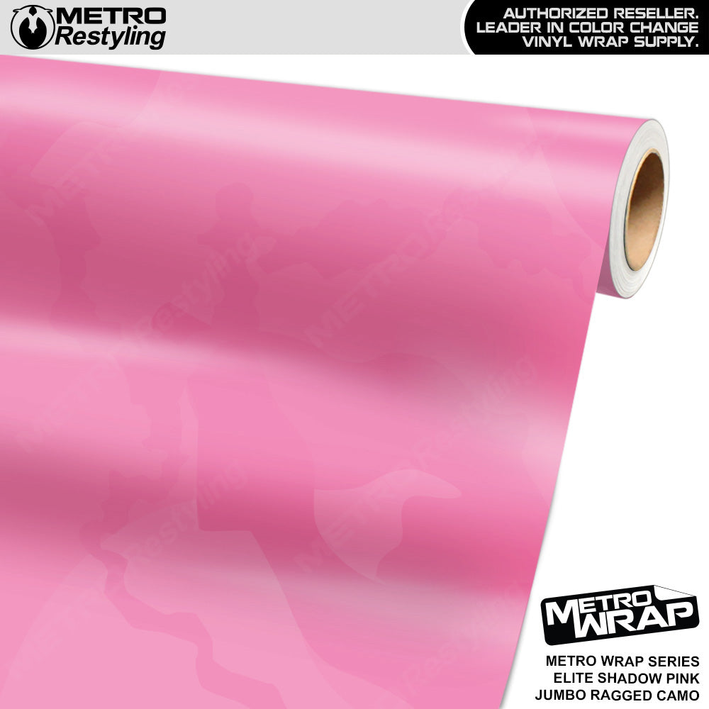 Metro Wrap Jumbo Ragged Elite Shadow Pink Camouflage Vinyl Film