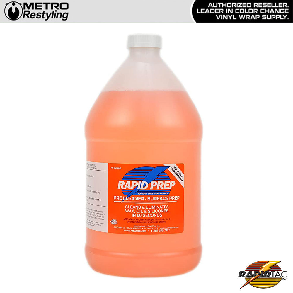 Rapid Tac Rapid Prep, Wax, Silicone and Grease Remover, 32oz