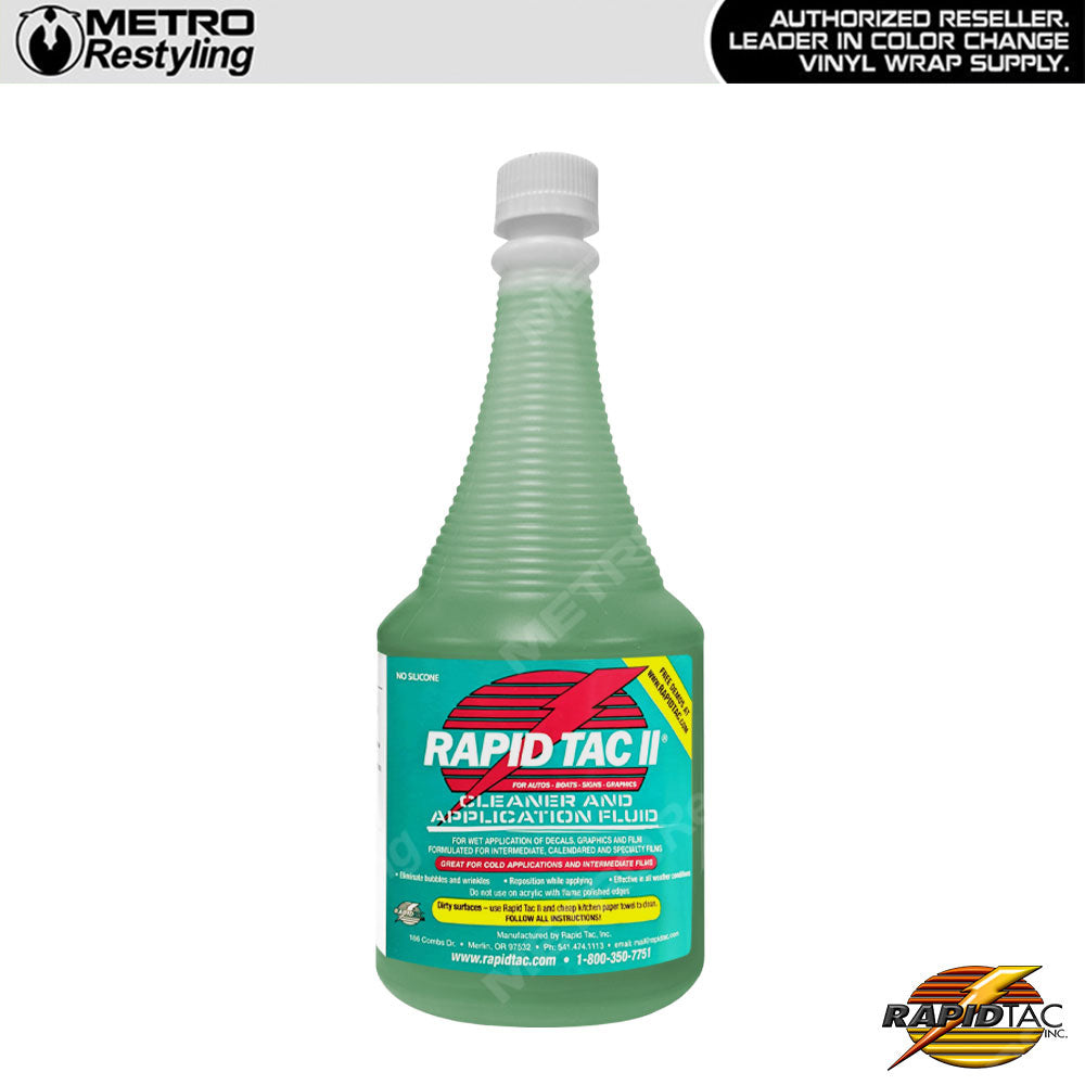 RapidTac Vinyl Wrap Application Fluid 32oz Spray Bottle Including Tools
