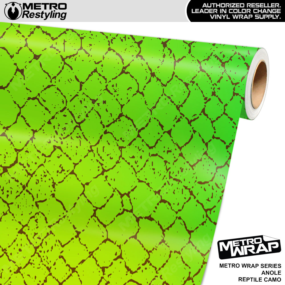 Metro Wrap Scale Anole Camouflage Vinyl Film