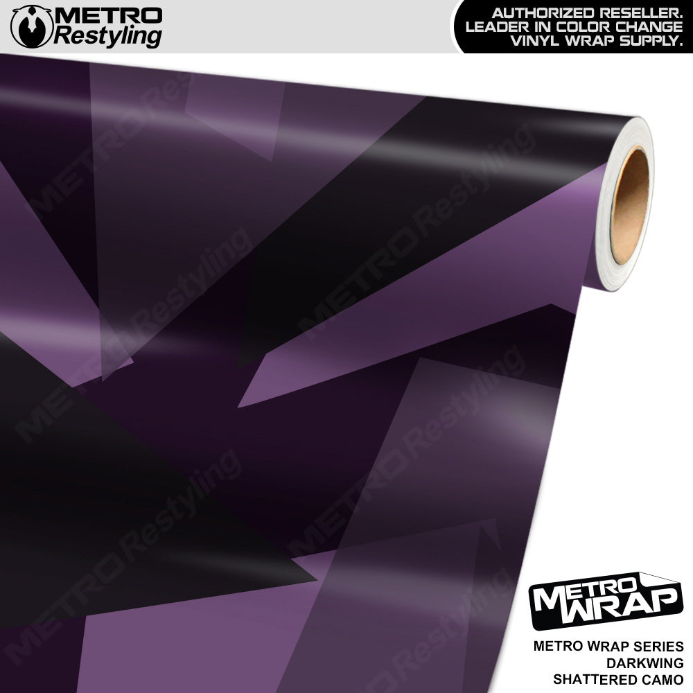 Metro Wrap Shattered Darkwing Camouflage Vinyl Film