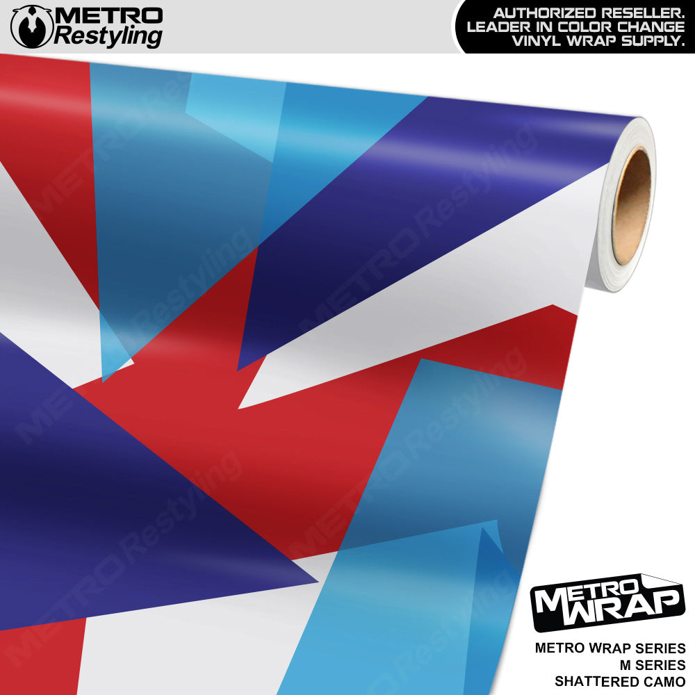 Metro Wrap Shattered M Series Camouflage Vinyl Film