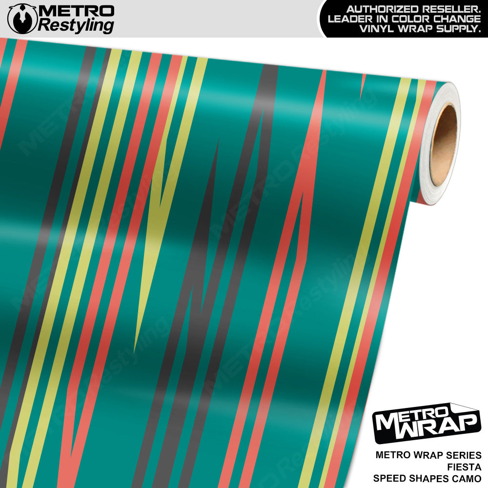 Metro Wrap Speed Shapes Fiesta Vinyl Film