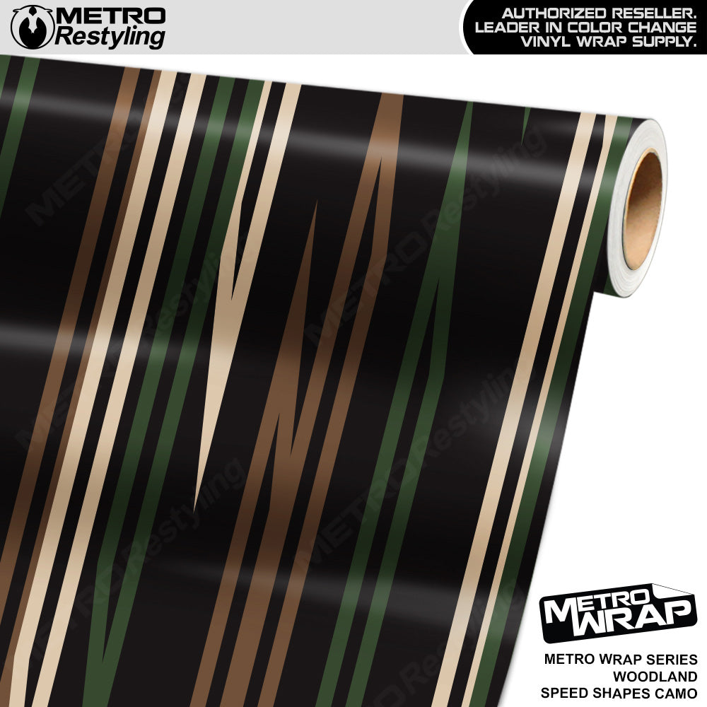 Speed Shapes Woodland - Metro Wrap | Metro Restyling