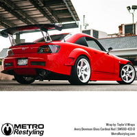 Avery Dennison SW900 Gloss Cardinal Red Vinyl Wrap | SW900-433-O