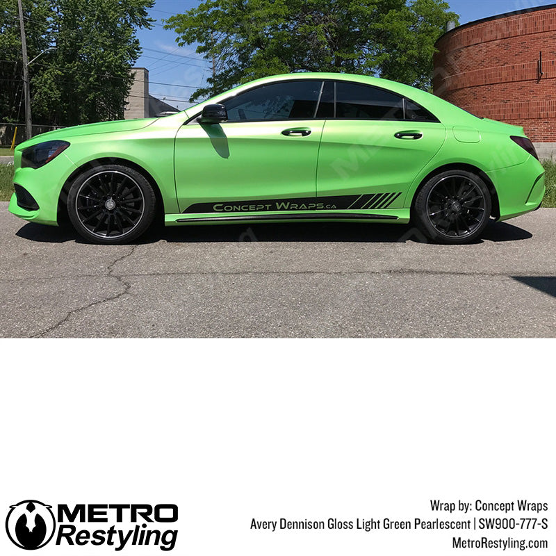 Avery Dennison Supreme Wrapping Film Gloss Light Green Pearlescent Vinyl  Car Wrap Sheet - SW900 - 60ft x 5ft (300 sq/ft) (720 x 60)