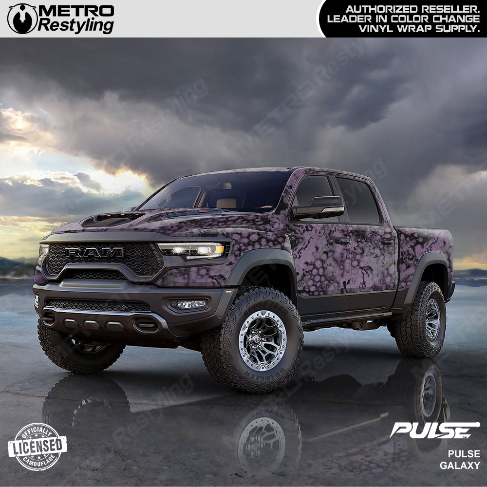 Pulse Galaxy Camo Truck Wrap