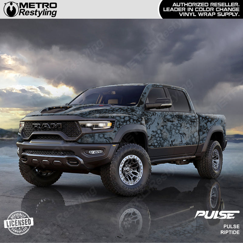 Pulse Riptide Camo Vinyl Car Wrap | Metro Restyling