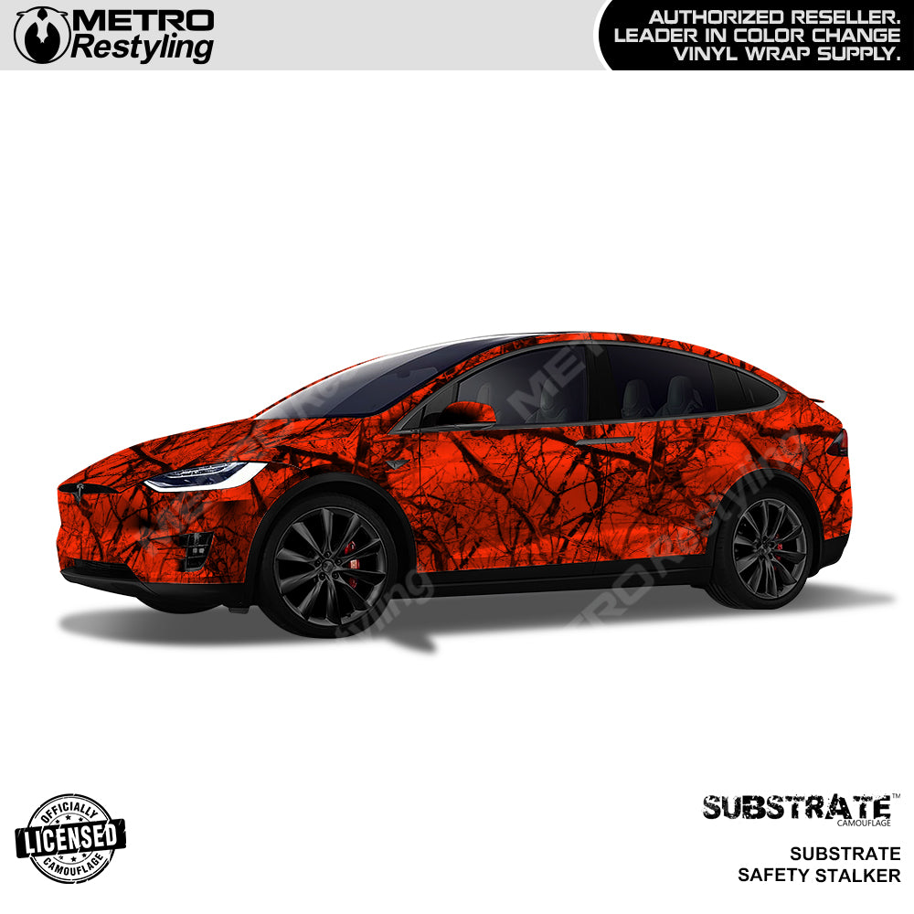 Substrate Safety Stalker Camouflage Car Wrap