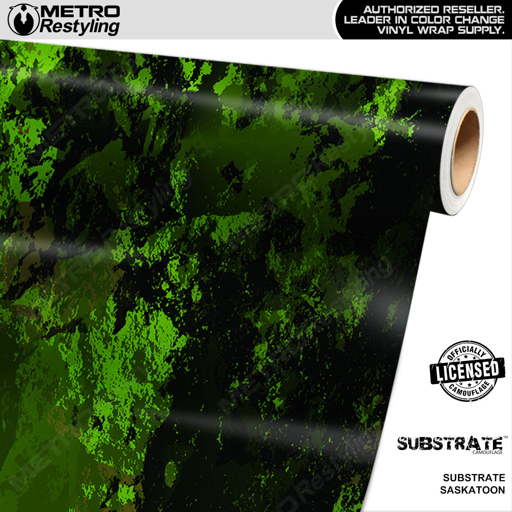 Substrate Saskatoon Camouflage Vinyl Wrap