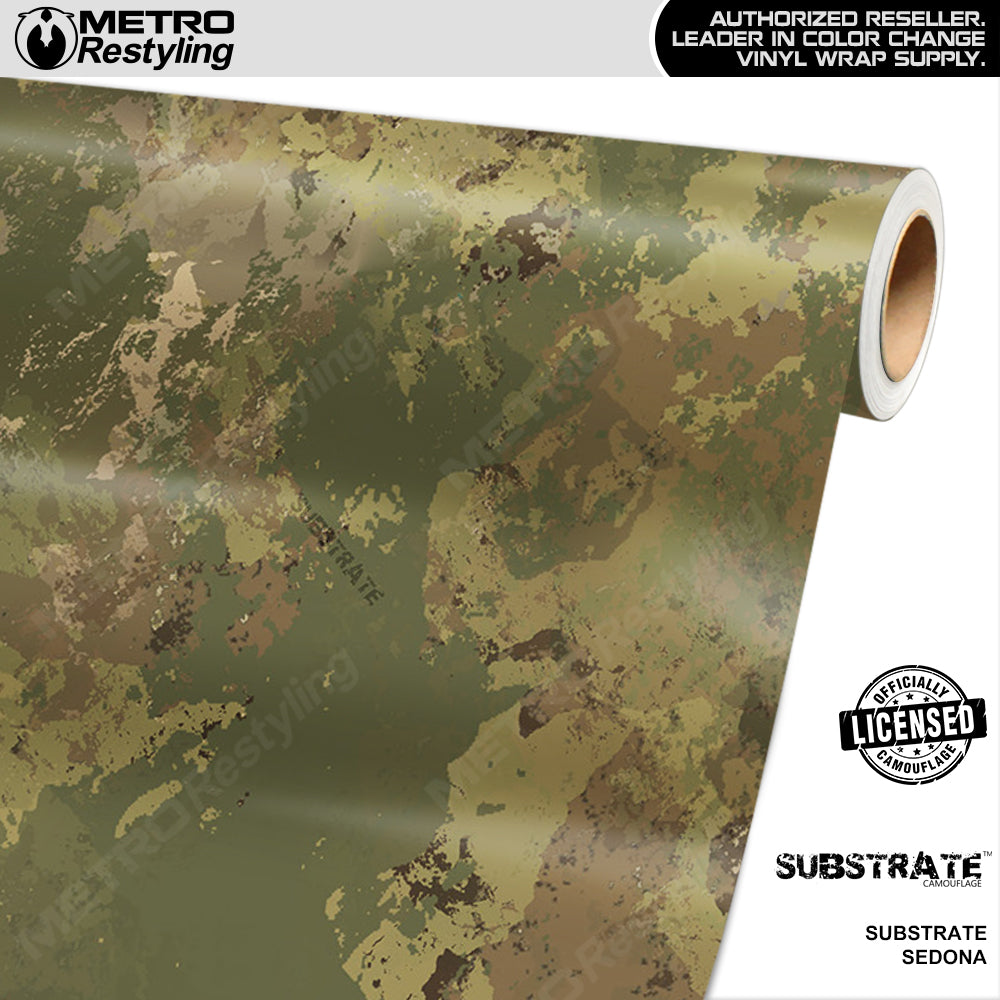 Substrate Sedona Camouflage Vinyl Wrap