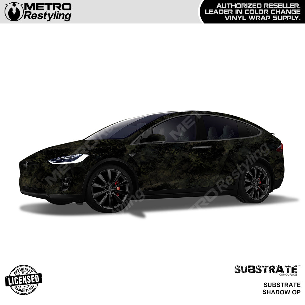 Substrate Shadow-Op Camo Car Wrap