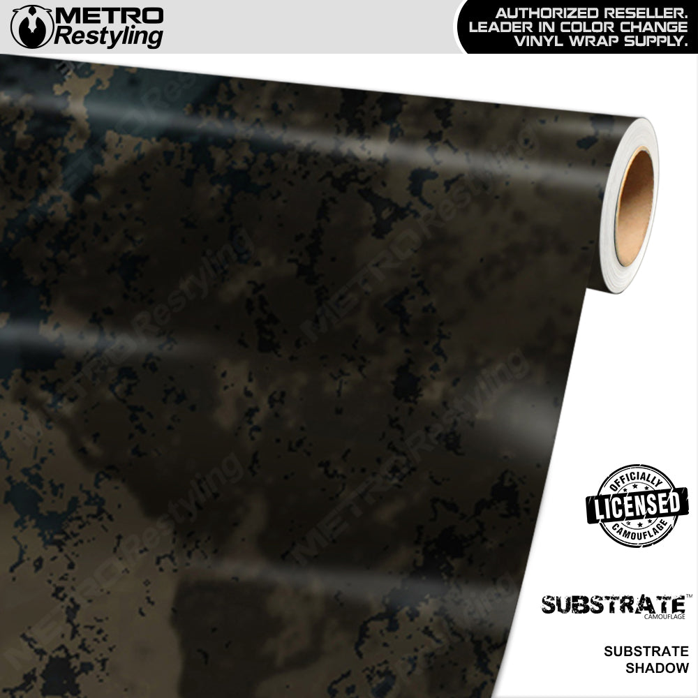 Substrate Shadow Camouflage Vinyl Wrap
