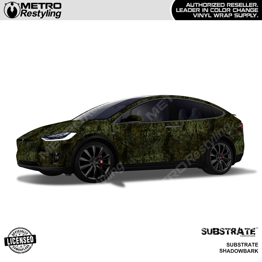 Substrate Shadowbark Camo Car Wrap