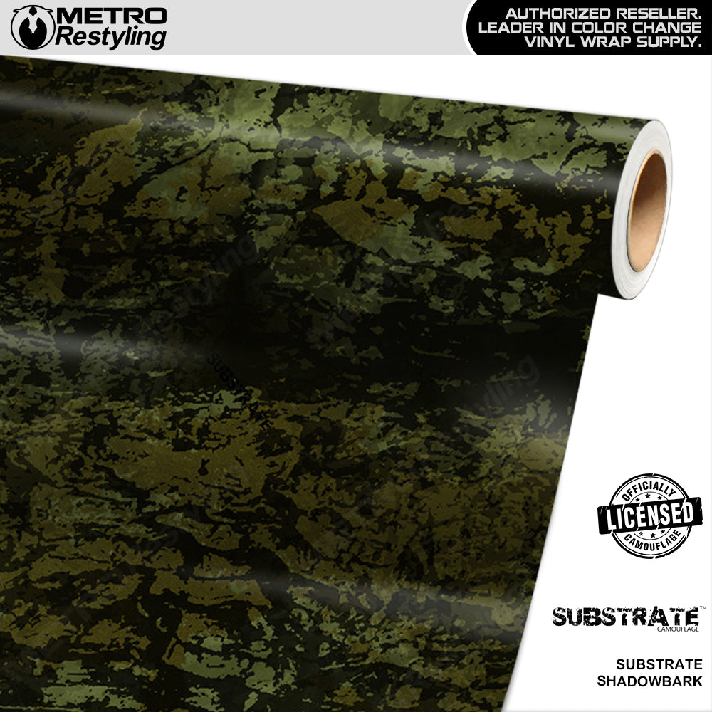 Substrate Shadowbark Camouflage Vinyl Wrap