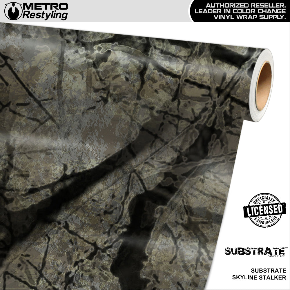 Substrate Skyline Stalker Camouflage Vinyl Wrap