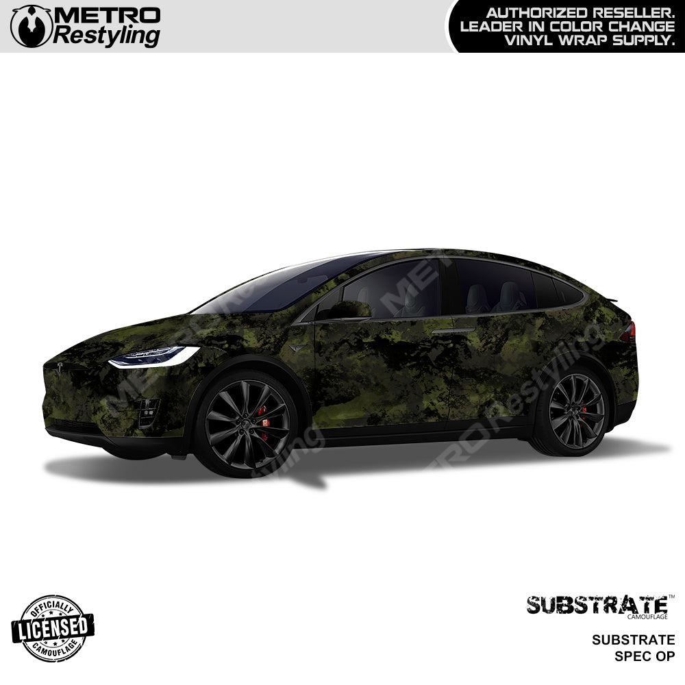 Substrate Spec-Op Camouflage Car Wrap