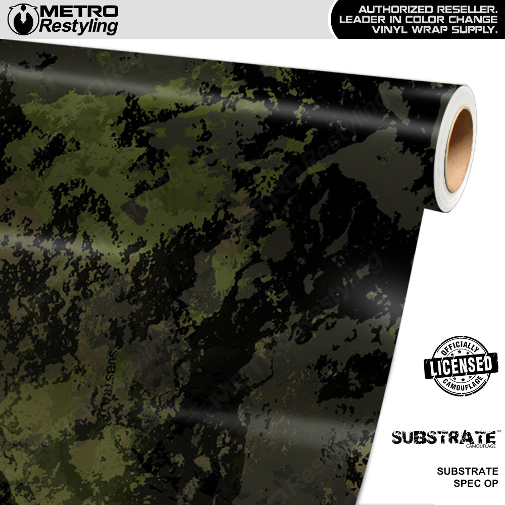 Substrate Spec-Op Camouflage Vinyl Wrap