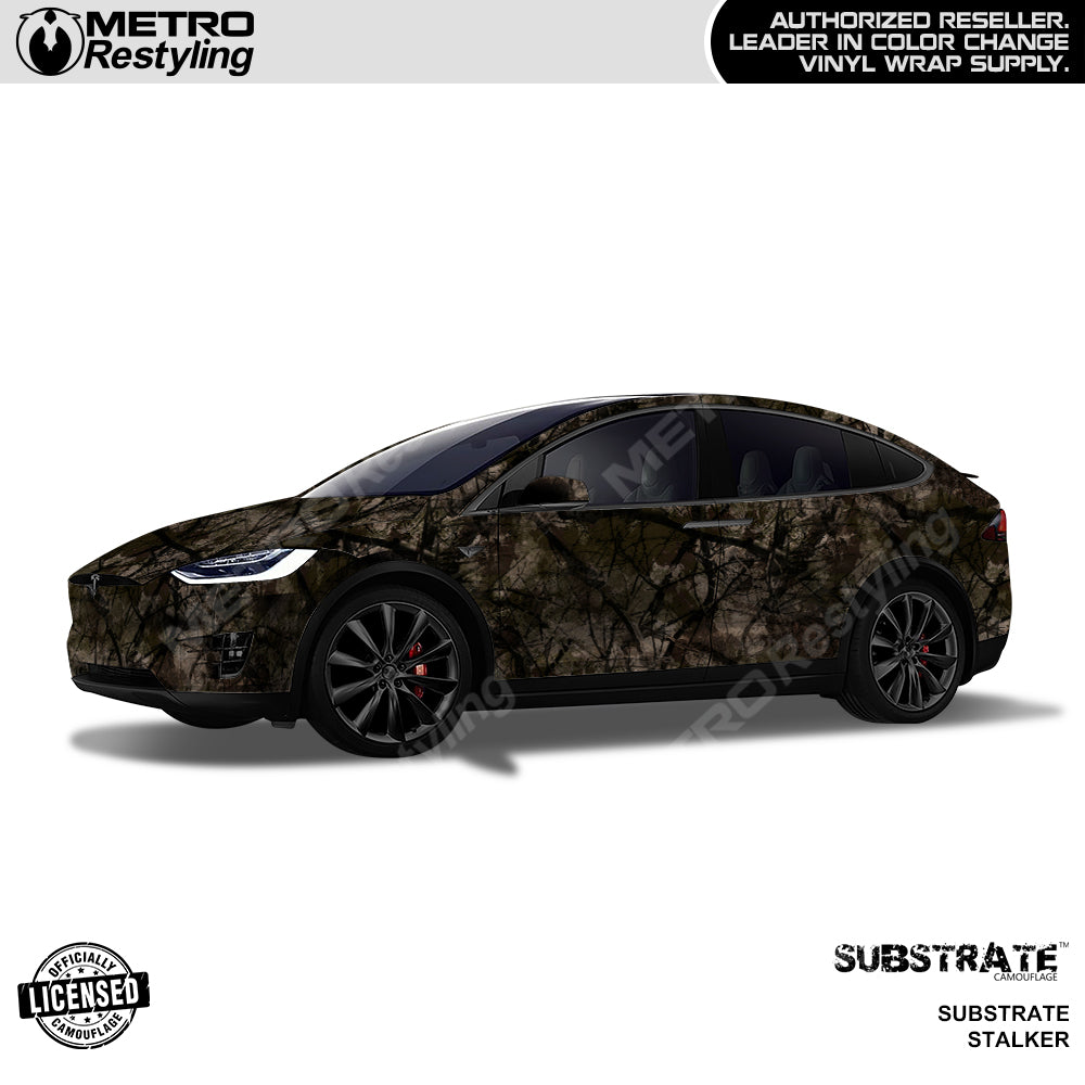 Substrate Stalker Camo Car Wrap