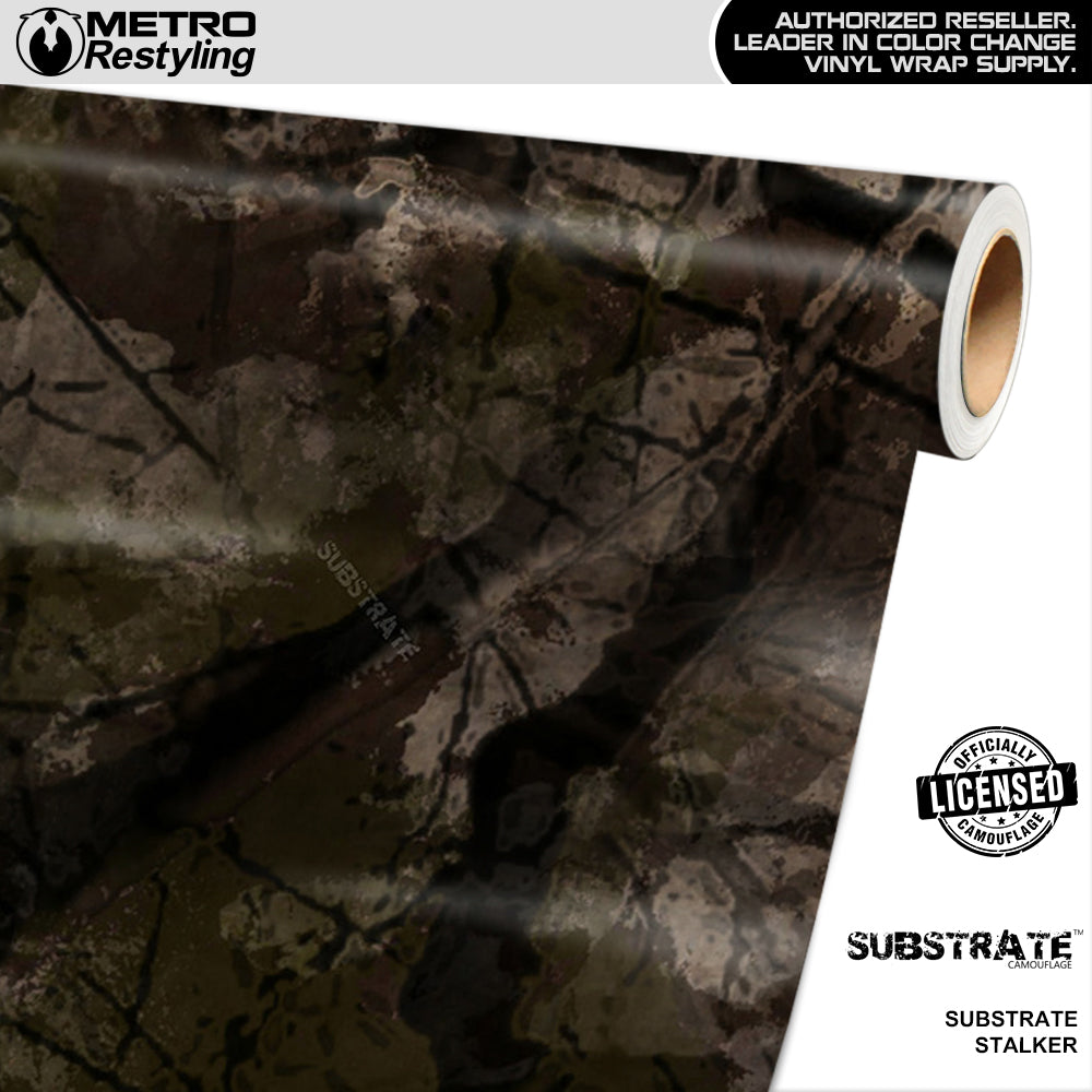 Substrate Stalker Camouflage Vinyl Wrap Film