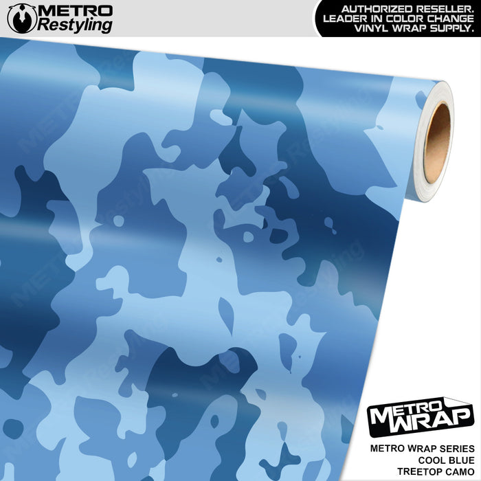 Treetop Cool Blue - Metro Wrap | Metro Restyling